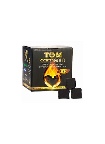 CHARBONS A CHICHA CARRE TOM COCO GOLD 1KG