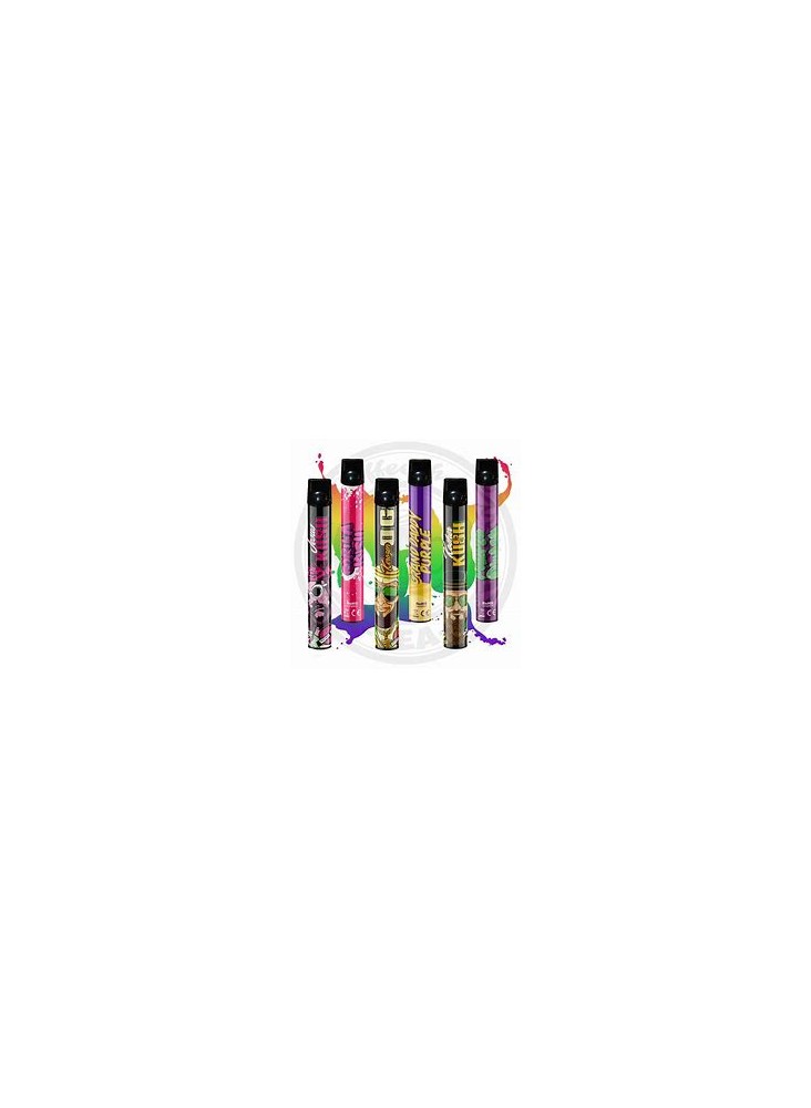 Puff Liquideo 800 puffs au CBD 500 mg/10 ml - Goûts variés