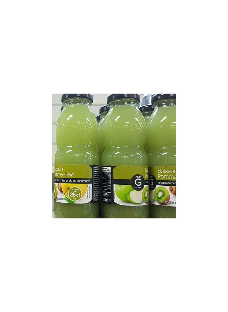 Jus pomme kiwi Gilbert 25cl