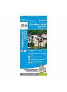 CARTE IGN BLEUE 3136 ET: COMBE LAVAL / FORET DE LENTE / PNR DU VERCORS