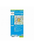 CARTE IGN BLEUE 3136 SB: BOURG DE PEAGE / CHABEUIL