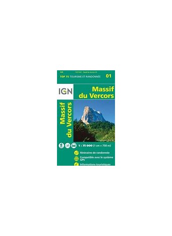 CARTE IGN VERTE 01: MASSIF...