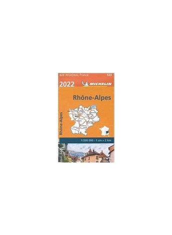 CARTE IGN ORANGE 523: RHÔNE-ALPES