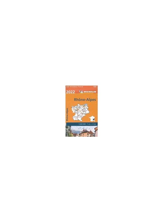 CARTE IGN ORANGE 523: RHÔNE-ALPES