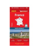 CARTE IGN ROUGE 721: FRANCE 2023 INDECHIRABLE