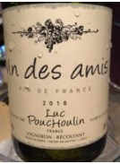 VIN DES AMIS ROUGE CUVEE 2018 DOMAINE LUC POUCHOULIN