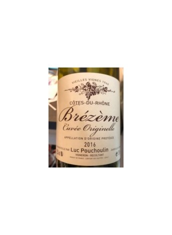 VIN ROUGE COTES-DU-RHONE BREZEME CUVEE ORIGINELLE 2017