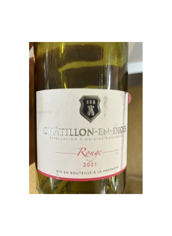 VIN ROUGE CHATILLON EN DIOIS CUVEE 2021