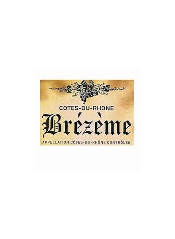 VIN ROUGE COTES-DU-RHÔNE BREZEME CUVEE 2017