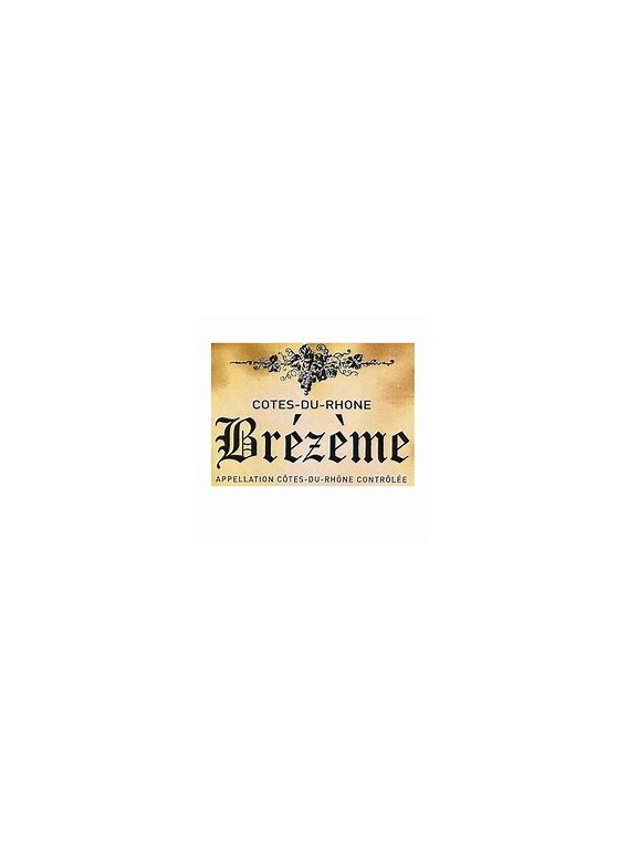 VIN ROUGE COTES-DU-RHÔNE BREZEME CUVEE 2017