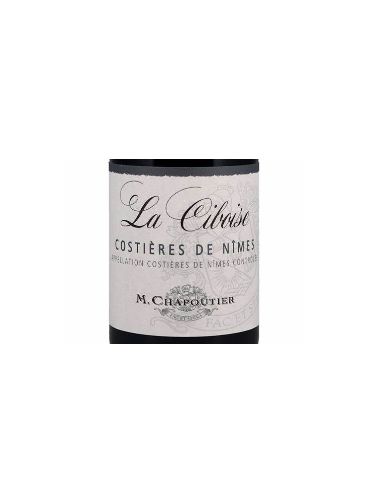 VIN BLANC LA CIBOISE COSTIERES DE NÎMES M. CHAPOUTIER CUVEE 2021