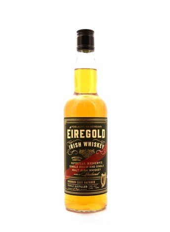 WHISKY IRLANDAIS "IRISH WHISKEY EIREGOLD" 70CL