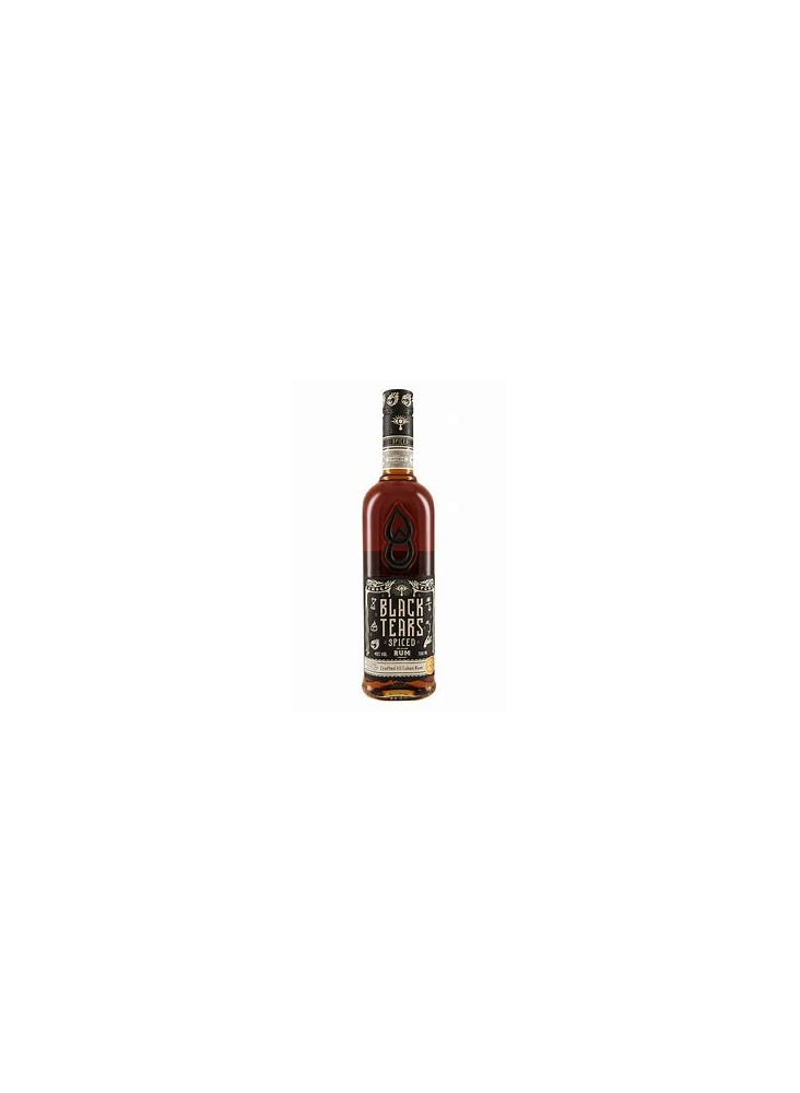 RHUM CUBAIN "BLACK TEARS DRY SPICED CUBAN RUM" 70CL