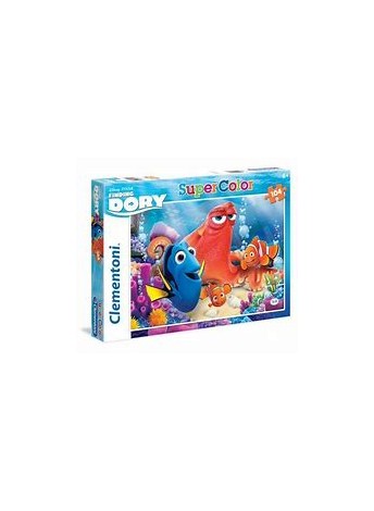 PUZZLE CLEMENTONI SUPER COLOR FINDING DORY 104 PIECES