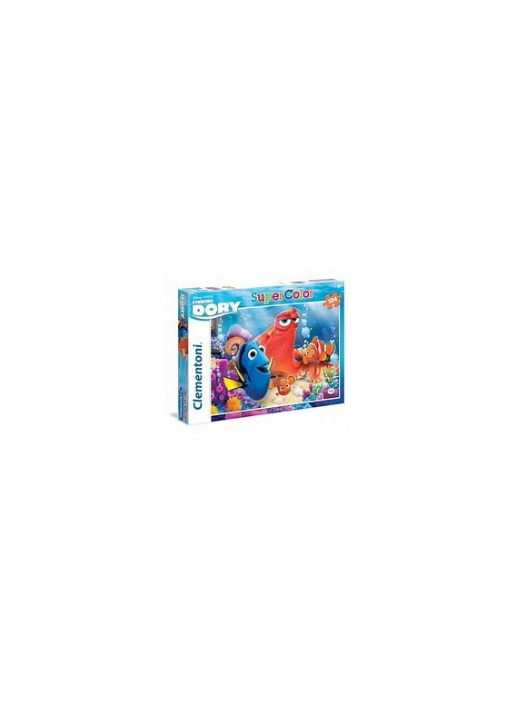 PUZZLE CLEMENTONI SUPER COLOR FINDING DORY 104 PIECES