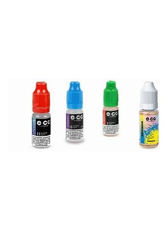 Liquide e-cigarette ECG 10ml - Goûts Variés