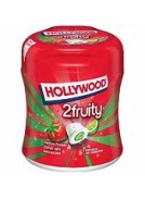 CHEWING GUM HOLLYWOOD SANS SUCRE EN BOÎTE DE 87G