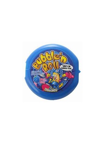 BUBBLE'N ROLL - ROULEAU DE 1.80M DE CHEWING GUM (58G)