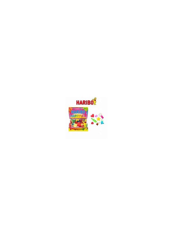 BONBONS HARIBO HAPPY LIFE (SACHET DE 120G)