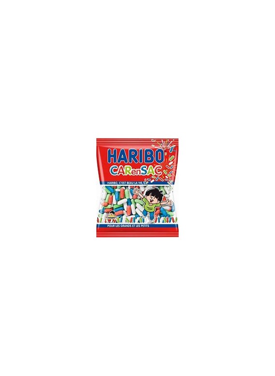 BONBONS HARIBO CAR EN SAC (SACHET DE 120G)