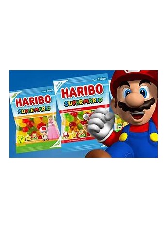 BONBONS HARIBO SUPER MARIO (SACHET DE 100G)