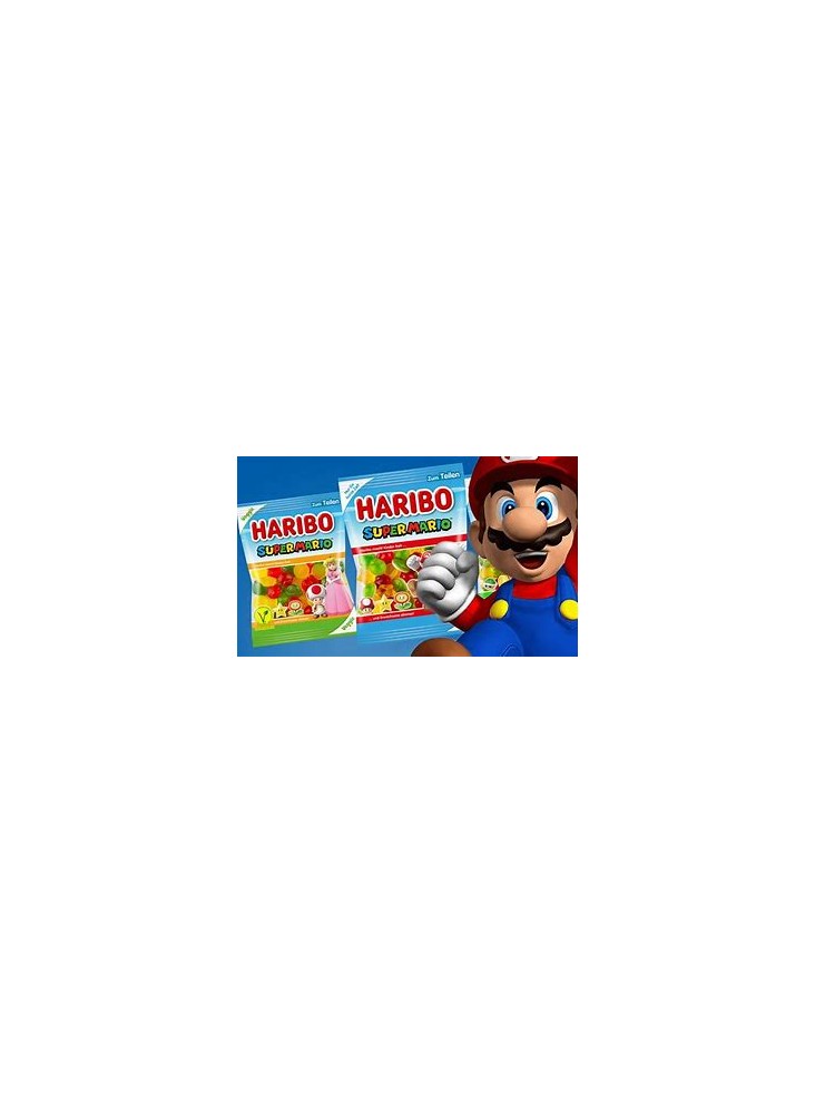 BONBONS HARIBO SUPER MARIO (SACHET DE 100G)