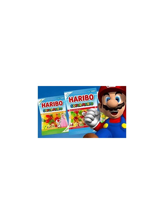 BONBONS HARIBO SUPER MARIO (SACHET DE 100G)