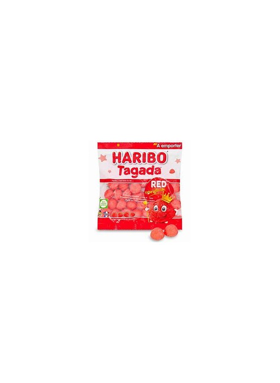 BONBONS HARIBO TAGADA RED L'ORIGINALE (SACHET DE 120G)