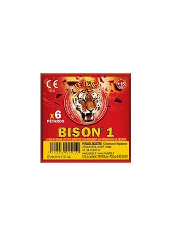 PETARDS LE TIGRE BISON 1...