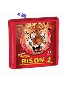 PETARDS LE TIGRE BISON 2 (PAQUET DE 4 PETARDS)