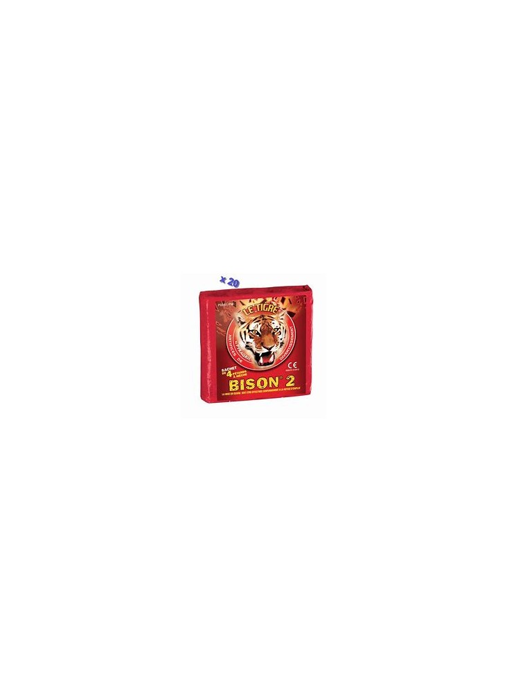 PETARDS LE TIGRE BISON 2 (PAQUET DE 4 PETARDS)