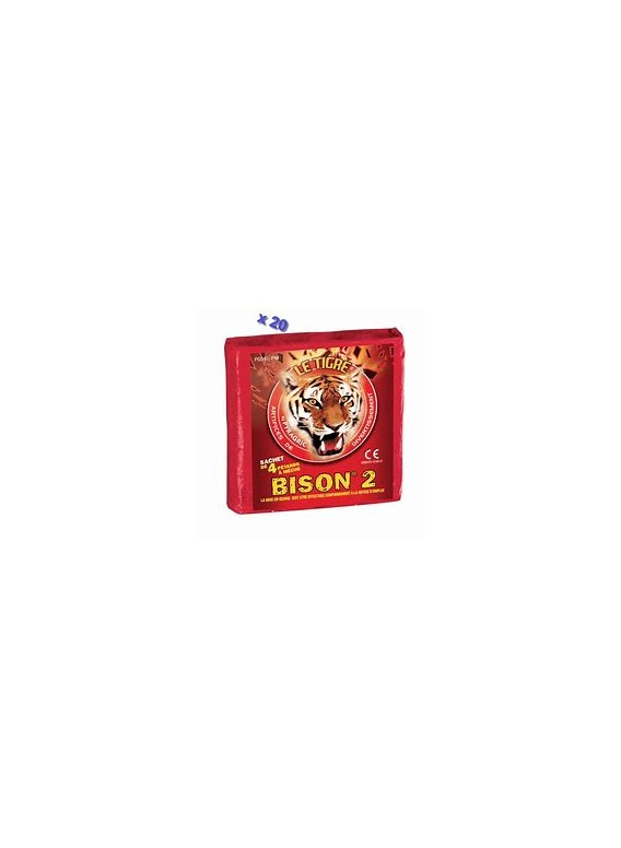 PETARDS LE TIGRE BISON 2 (PAQUET DE 4 PETARDS)