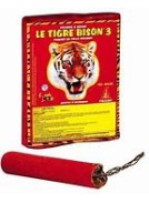 PETARDS LE TIGRE BISON 3 (PAQUET DE 4 PETARDS)