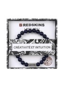 BRACELETS REDSKINS EN PIERRES NATURELLES - DIVERSES VERTUS DISPONIBLES