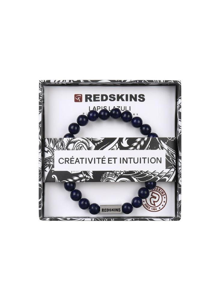 BRACELETS REDSKINS EN PIERRES NATURELLES - DIVERSES VERTUS DISPONIBLES