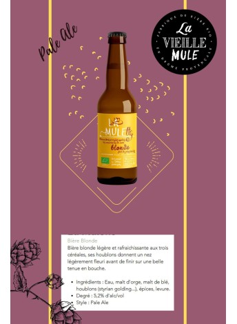 BIERE LA VIEILLE MULE:...