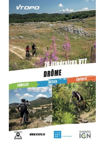 DRÔME  76 ITINERAIRES VTT...